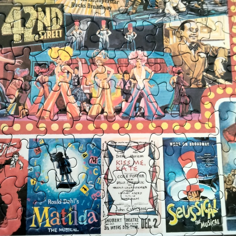 White Mountain 1000 Piece Puzzle 